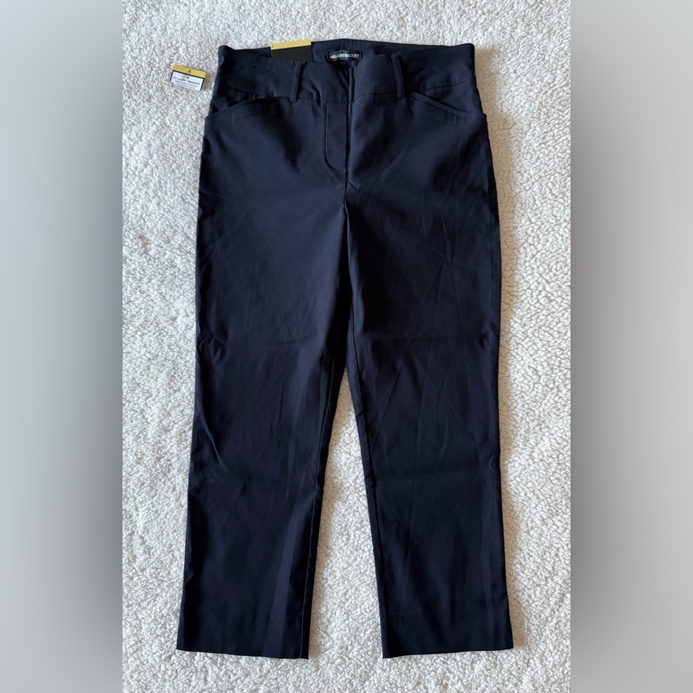 Hilary Radley Women’s Dark Navy Capri Dress Pant Size 6 New with Tags